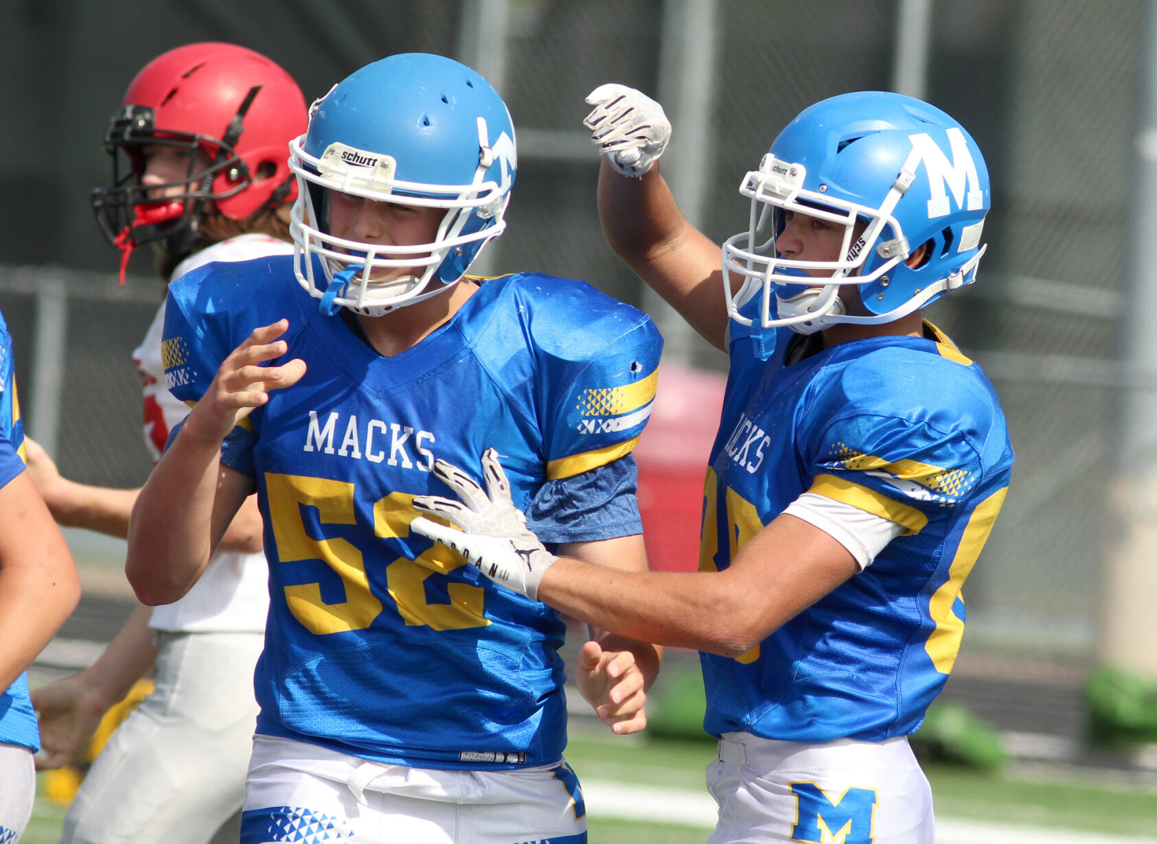 Bruce at McDonell football 9-17-22